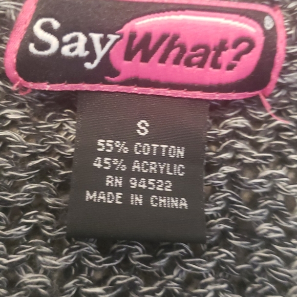 Crop Knit Sweater - Picture 2 of 2